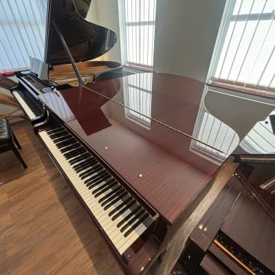Yamaha G2-RE Grand Piano Mahogany (c.1986 Refurbished) image 23