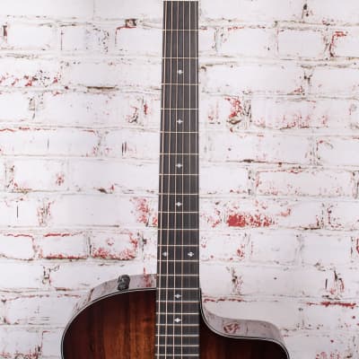 Taylor 224ce-K - Deluxe Koa Acoustic/Electric Guitar -  Hawaiian Koa Back and Sides image 3