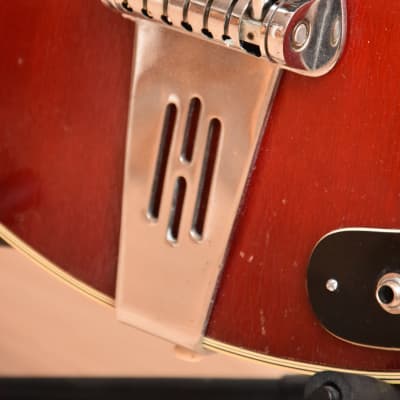 Höfner 4575 verythin + orig. case! – 1965 German Vintage Thinline Archtop Semi-Acoustic Guitar image 9