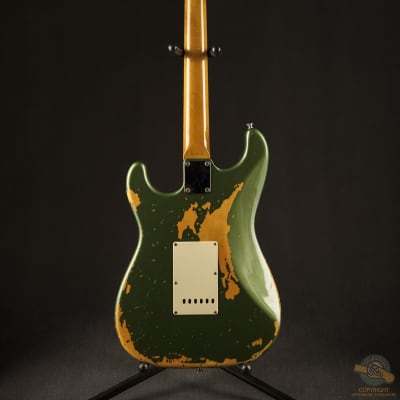 ギター OliveGreen RelicLaquerFinishStratocaster OliveGreen RelicLaquerFinishStratocaster