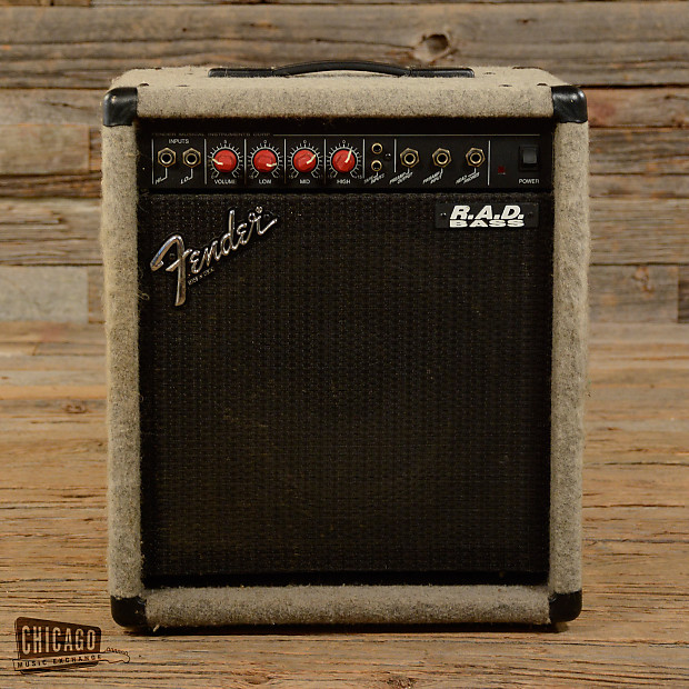 Fender rad shop bass amp