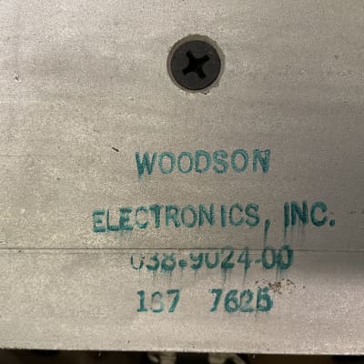 Woodson W-150-1 Head and 1-15-WB Cabinet image 7