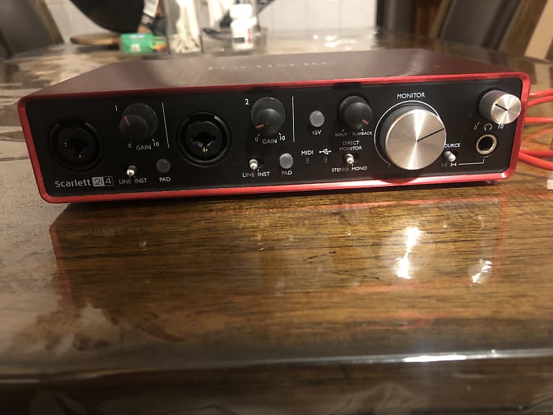 Focusrite Scarlett 2i4 2nd Gen USB Audio Interface | Reverb