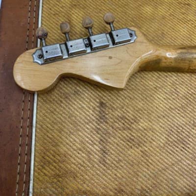 Fender Mandoline Guitar - RARE SERIAL #00005, Mandocaster 1956 - Blonde Finish, SERIAL #00005 image 6