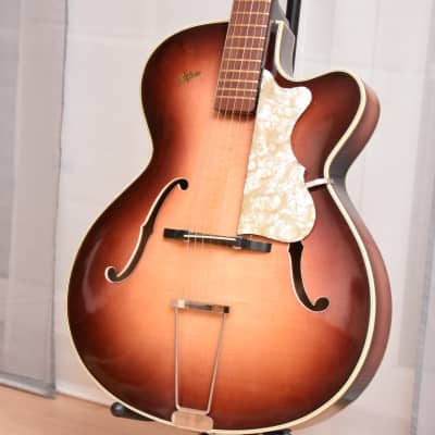 Höfner 455/S – 1950s German Vintage Archtop Jazz Guitar for sale