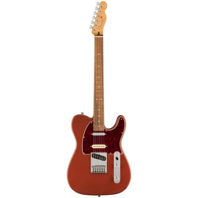Fender Player Plus Nashville Telecaster Electric Guitar (Aged Candy Apple Red, Pau Ferro Fretboard) image 3