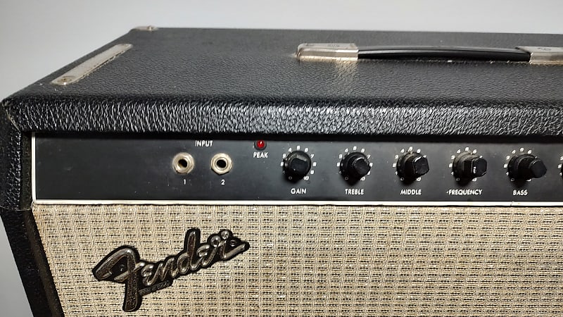 Fender Sidekick 65 Bass Late 70's through mid 80's - Black | Reverb