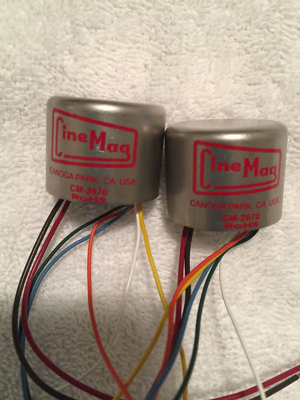 Cinemag 2 CM2670 RIBBON MIC Transformer Replacement Reverb