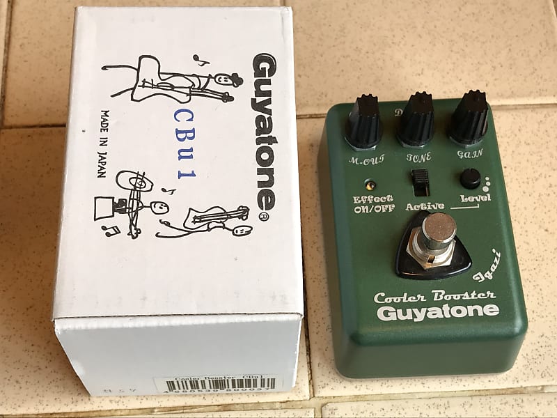 Guyatone CBu1 Cooler Booster Micro Pedal MIJ (Boost, Gain, Tone) RARE,  highly sought-after MIJ!