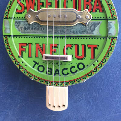 San Juan Instruments  Cigar Box Guitar  2019 Satin image 3