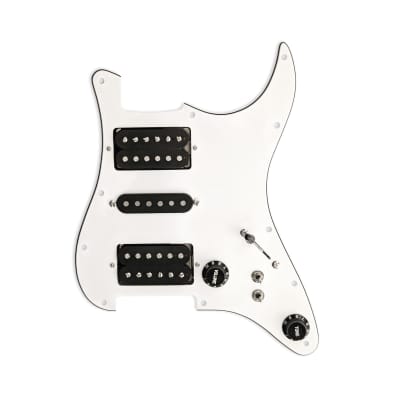 CJLab Pickups - Prewired SETbucker Hum-Single-Hum (HSH) Pickguard Set image 1