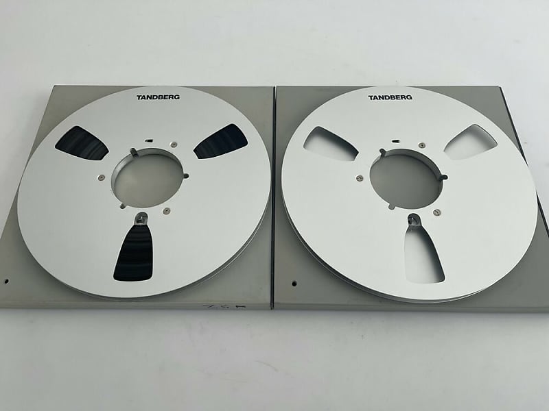 2x Tandberg  26,5 cm Aluminium Reel / Tonband / Spule image 1