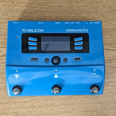 TC HELICON VOICELIVE Play Vocal Effect Effector Processor Pedal