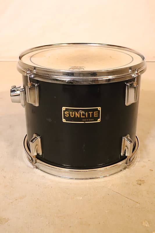 Sunlite 10x12 Rack Tom Drum Black | Reverb