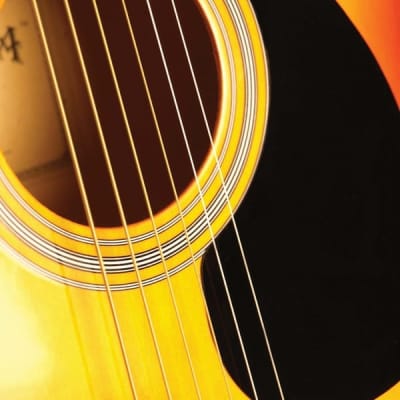 Indiana IDA-CB Dakota 39 Series Concert Shape Spruce Top 6-String Acoustic Guitar image 4