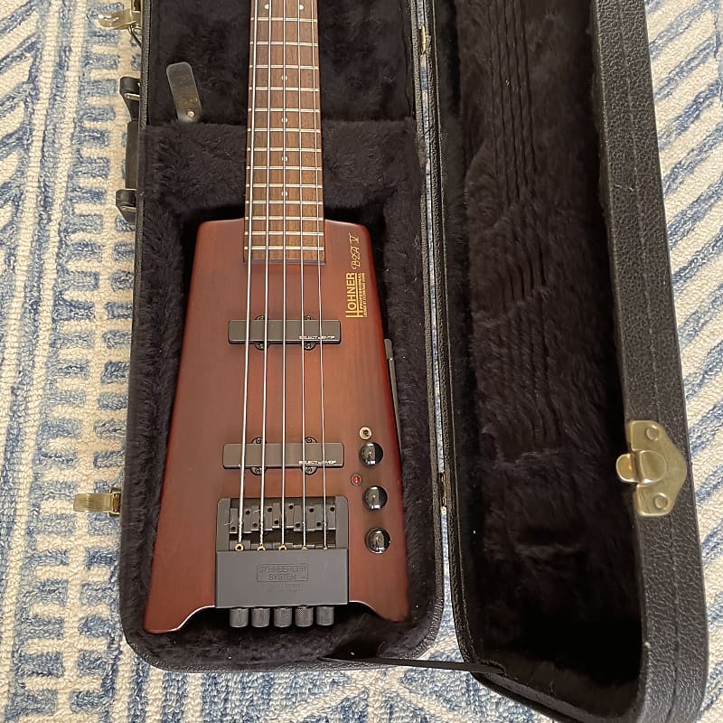 Hohner B2A V 5-String Headless Active Bass - Wood
