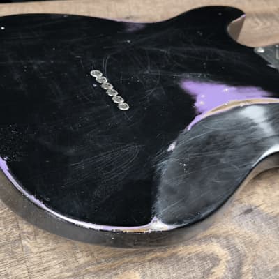 MyDream Partcaster Custom Built - Relic Black over Purple Custom 72 image 11