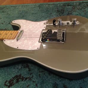 Fender 60th Anniversary American Deluxe Telecaster Tungsten Silver with Upgrades! image 2