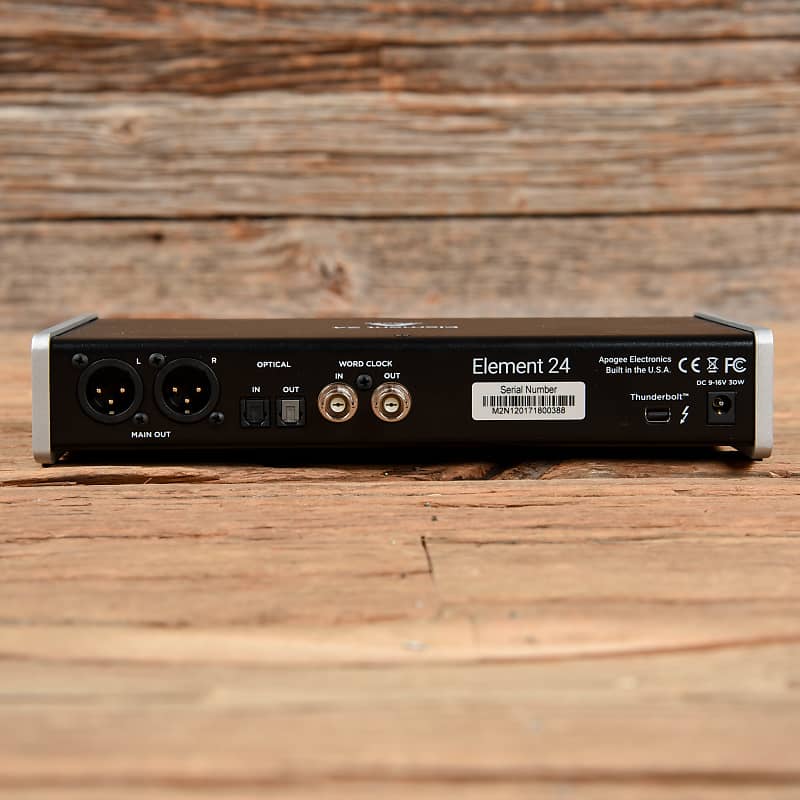 Apogee Element 24 Thunderbolt Audio Interface | Reverb
