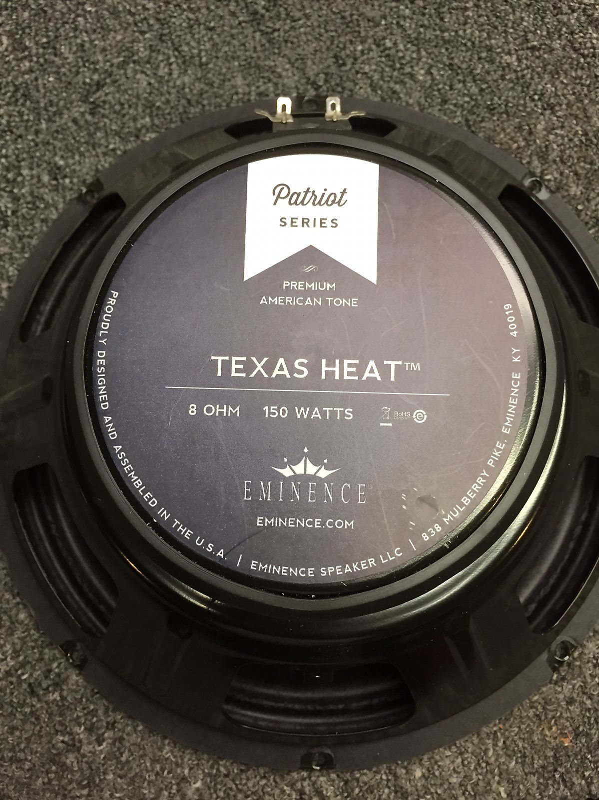Eminence texas heat 4 hotsell ohm