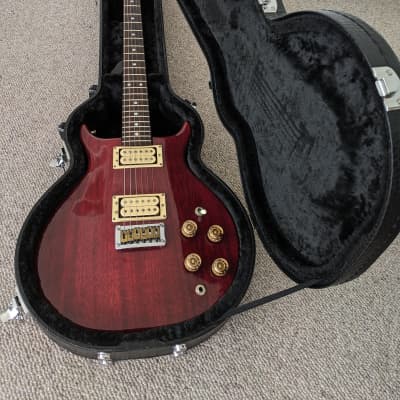 1980 Vintage Washburn Raven - Wine Red - Matsumoku Wings Series - With Case for sale