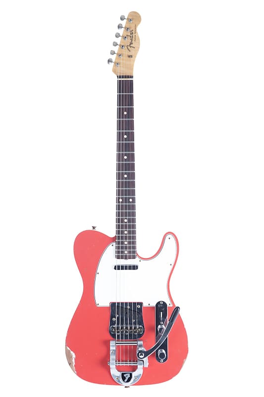 Fender Custom Shop 60s Custom Tele Relic Bigsby - Fiesta Red