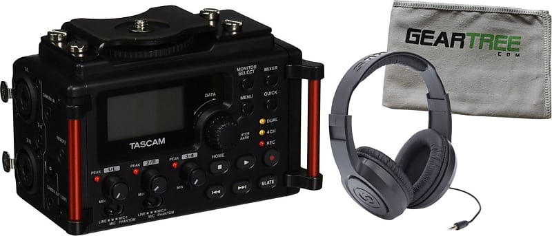 TASCAM DR-60DmkII 4-track Portable Recorder for DSLR Video Production
