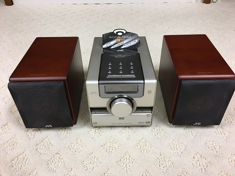 JVC JVC EX-D5 Dolby Digital 2.0 Only (Wood Cones) Original | Reverb