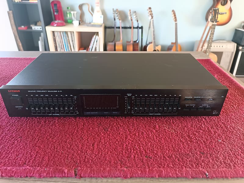 Luxman G-111 1988 - Black image 1