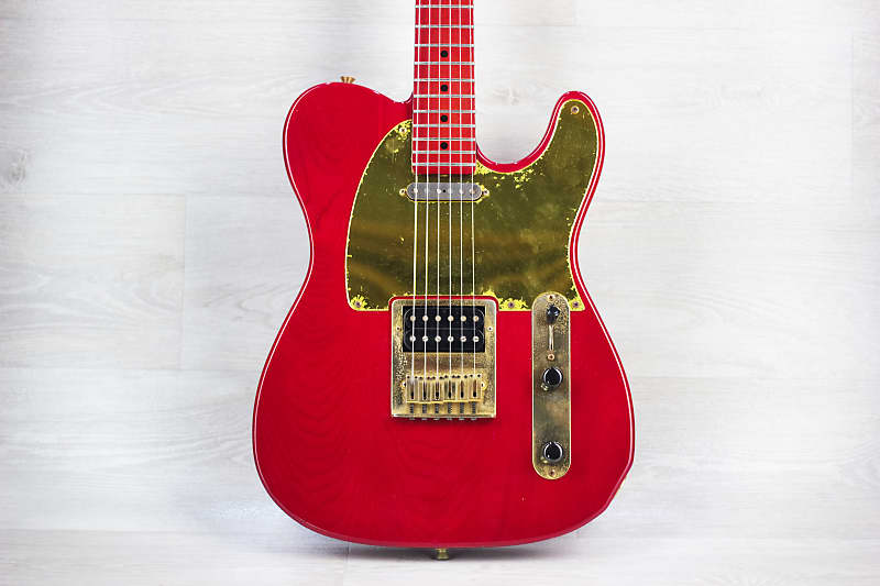 Rare Japan Red Neck Bill Lawrence Telecaster 1986 Red
