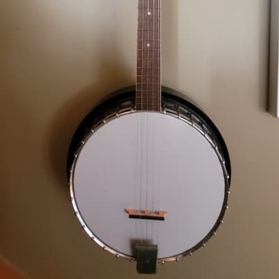 1970's Harmony 5 string Banjo - with new Tweed case - missing 5th tuner image 4