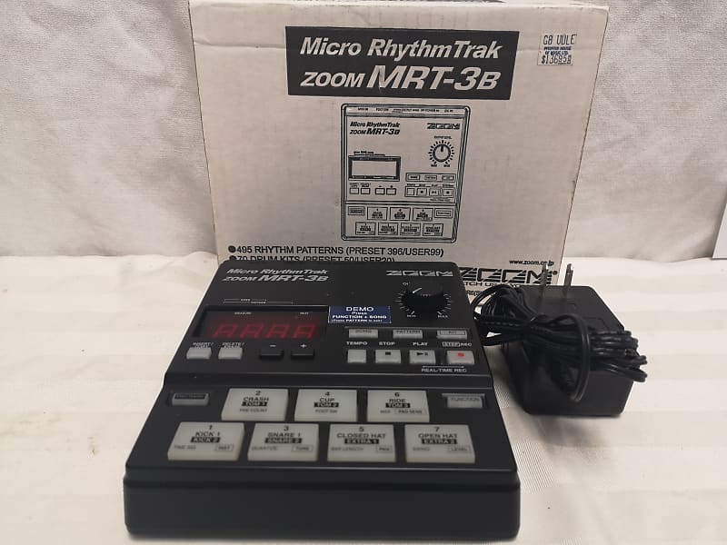 Zoom MRT-3B - Micro Rhythm Trak Drum Machine #2708 Very Good Working  Condition