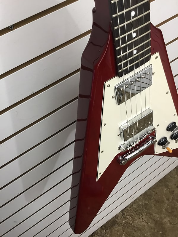 Tokai Flying V Current Fiesta Red | Reverb