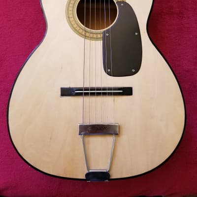 NorMa FG-10 Acoustic Parlor Guitar MIJ 60s Natural image 2