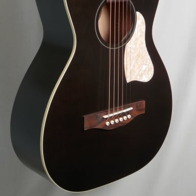 Art & Lutherie Roadhouse Faded Black Acoustic Electric Parlor Guitar(Model # 042418) image 1