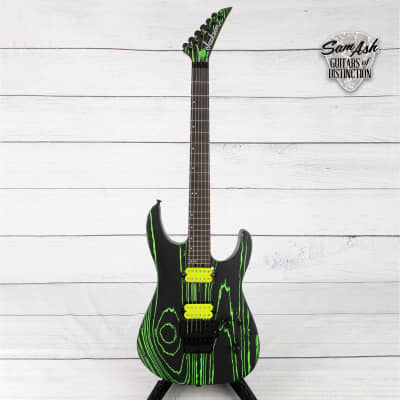Jackson Pro Series Dinky DK2 Ash Electric Guitar (Green Glow) image 3