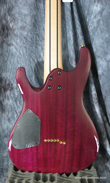 Ibanez Prestige S5527QFX 2014 Dark Purple Doom Burst | Reverb