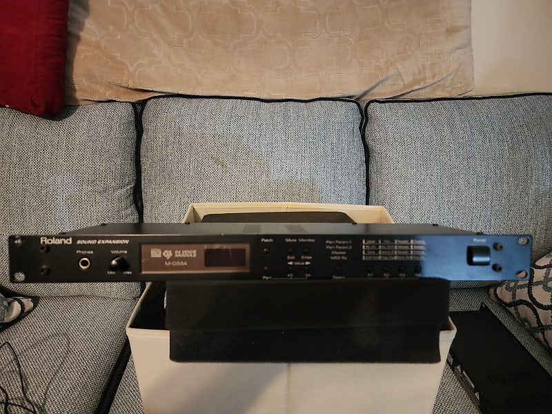 Vintage Roland MGS64 Keyboard Sound Module" MGS64 Reverb