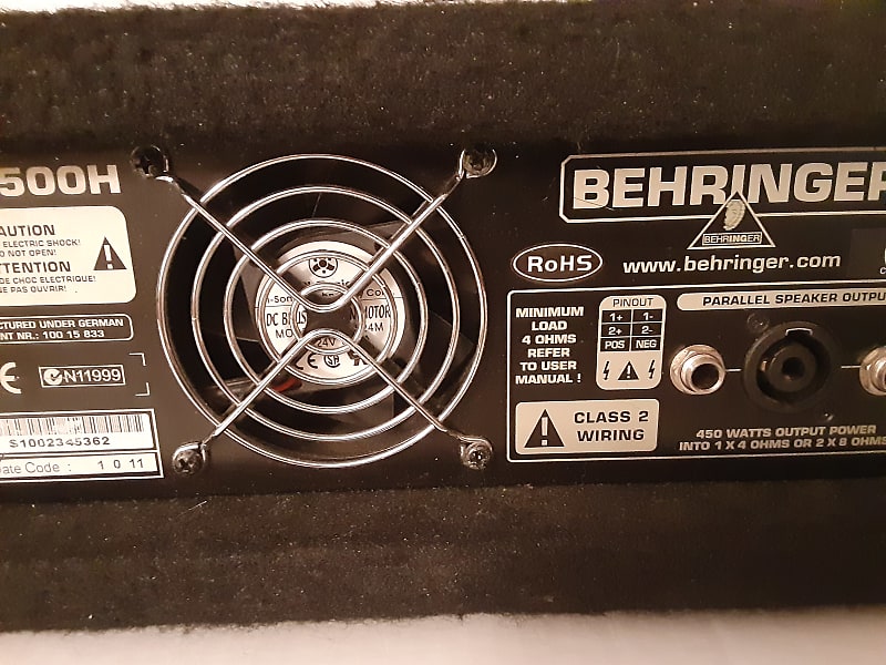 Behringer Ultrabass BX4500H Bass Amp #BA2 | Reverb Behringer Ultrabass BX4500H Bass Amp #BA2 | Reverb