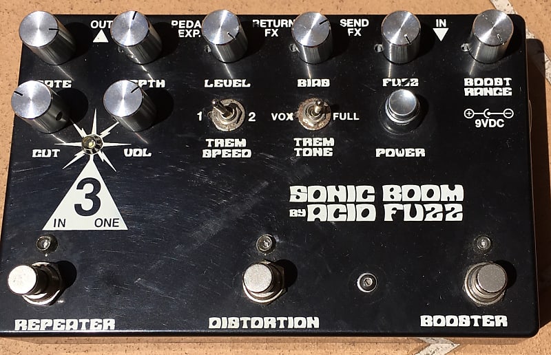 Acid Fuzz Sonic Boom Prototype Owned by Peter Kember of Spacemen 3, Spectrum image 1