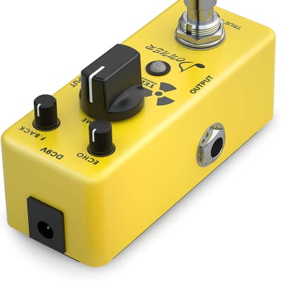 Yellow Fall Analog Delay Guitar Effect Pedal image 2