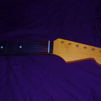 Musikraft Fender-Licensed Stratocaster Neck Maple/Dark