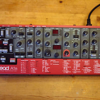 Nord Lead A1R Rackmount Analog Modeling Synthesizer 2014 - 2016 - Red