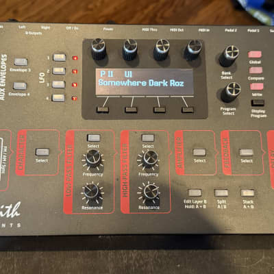 Dave Smith Instruments Prophet 12 Desktop 12-Voice Polyphonic Synthesizer 2014 - Present - Black with Wood Sides