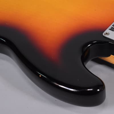 2019 Fender Custom Shop LTD '64 Journey Man Jazz Bass Sunburst Lefty w/OHSC image 12