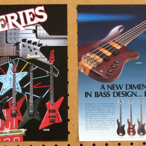 Ibanez Catalog Collection 1980s image 4