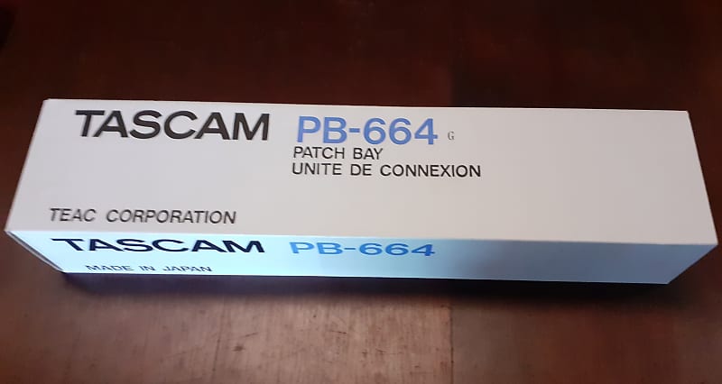 Tascam バンタム　パッチベイ　PB664 2個セット Tascam バンタム パッチベイ PB664 2個セット TASCAM PB664×2台
