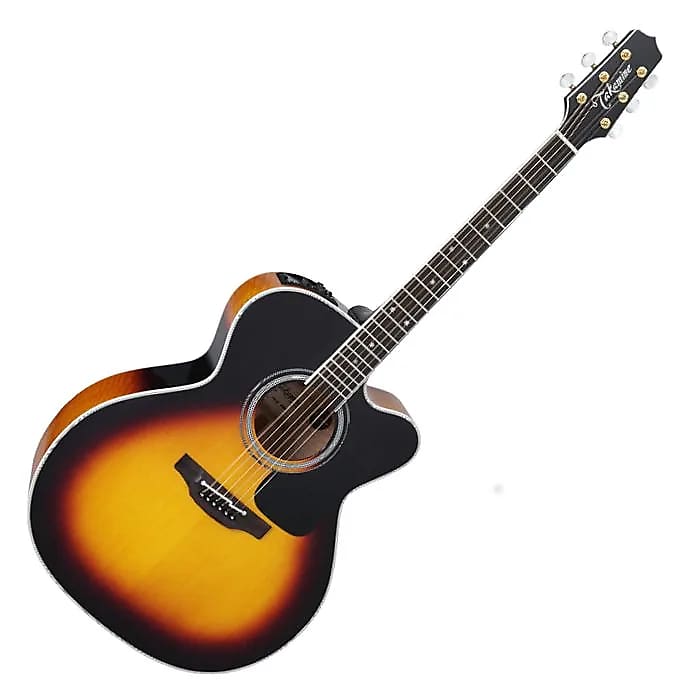 Takamine P6JC BSB Pro Series 6 Jumbo Cutaway Acoustic/Electric Guitar Brown Sunburst Gloss image 1
