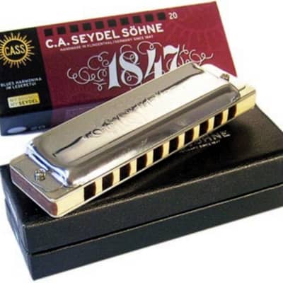 C. A. SEYDEL 1847 CLASSIC Harmonica, Key of Bb. New with Full Warranty!