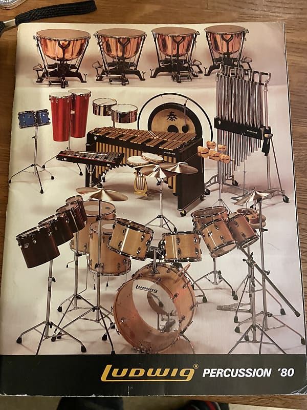 Ludwig 1980 Catalog 100 page full color Reverb